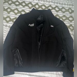 Women’s FIGS black scrub jacket
